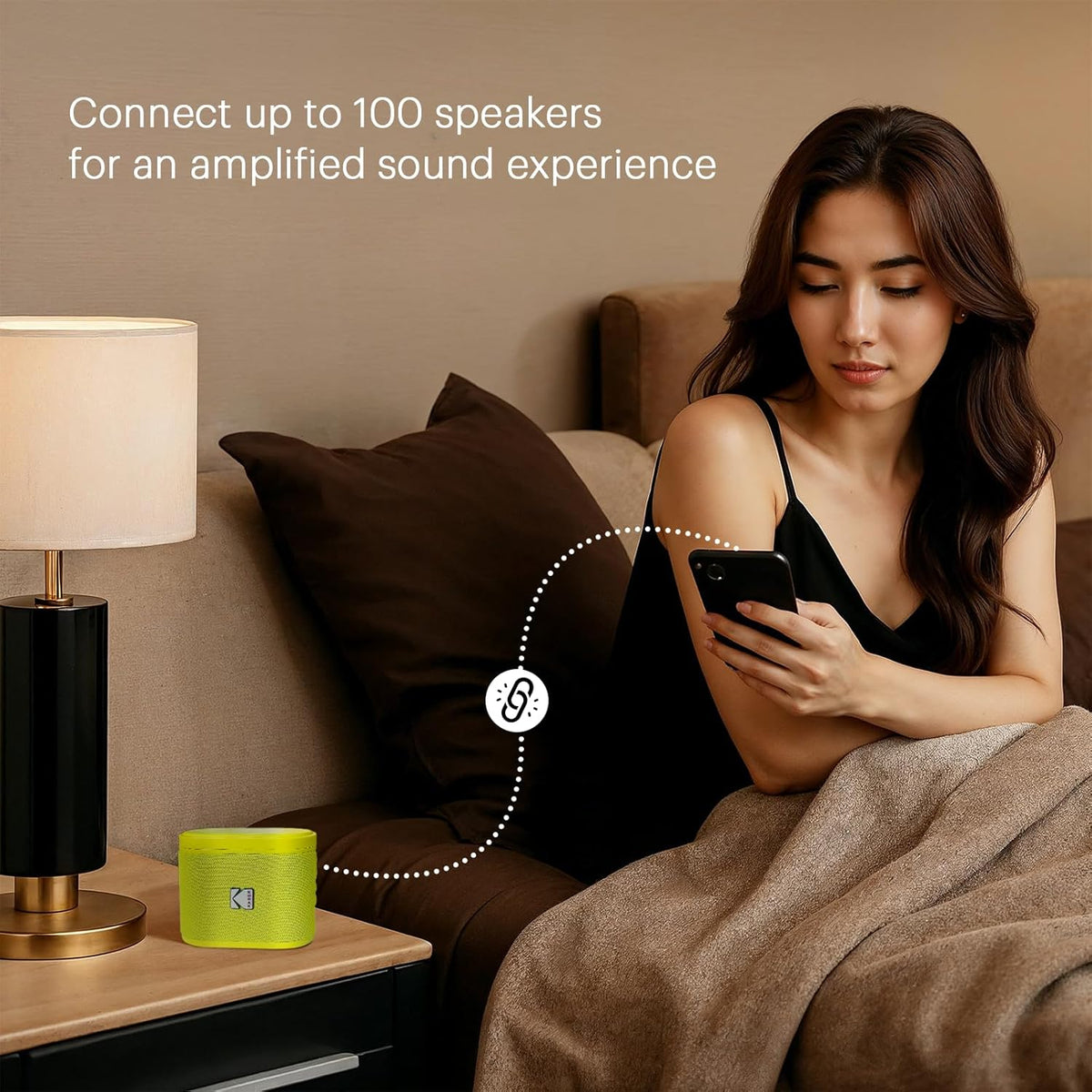 Parlante Kodak Soundbrix Amarillo Yellin, B0DQVDFXZH