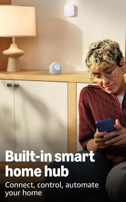 Amazon Bocina Inteligente con Alexa Amatista, Echo Dot Max