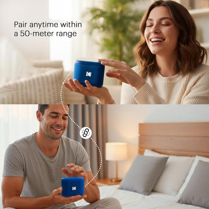 Parlante Kodak Soundbrix Azul, B0DQVDK34Z
