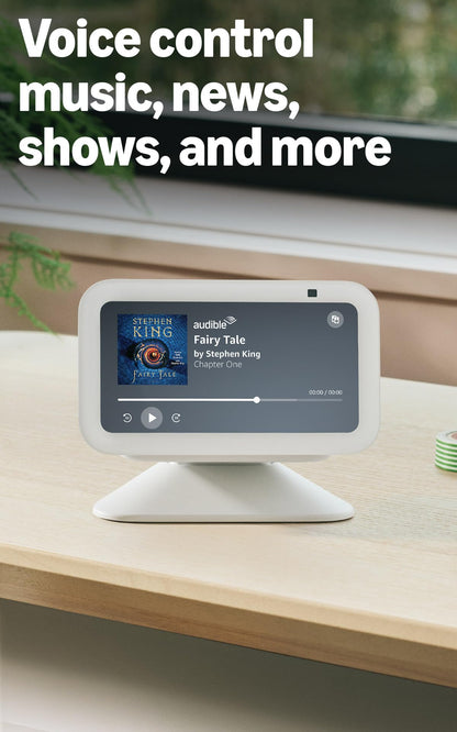 Amazon Pantalla Inteligente 5.5" Blanco, Echo Show 5 3ra Gen