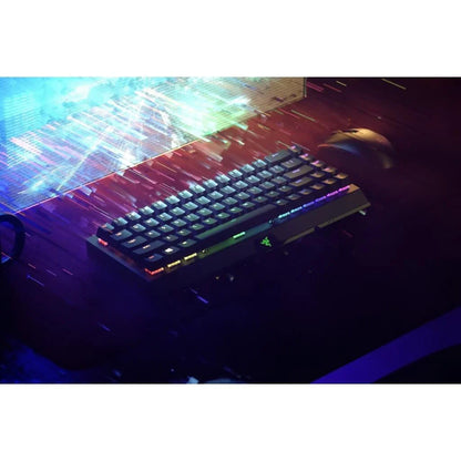 Razer BlackWidow V3 Mini HyperSpeed Teclado Gaming Mecánico 65% RGB Español Switch Amarillo USB-C Negro