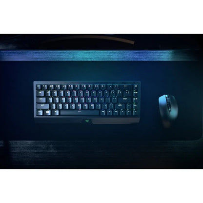 Razer BlackWidow V3 Mini HyperSpeed Teclado Gaming Mecánico 65% RGB Español Switch Amarillo USB-C Negro