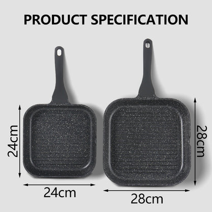 Sartén Antiadherente Winning Star ST-5200-24, de Aluminio 24 cm x 5 cm
