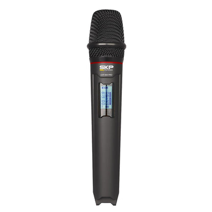 SKP UHF-600 PRO micrófono inalámbrico doble - accesorios incluidos