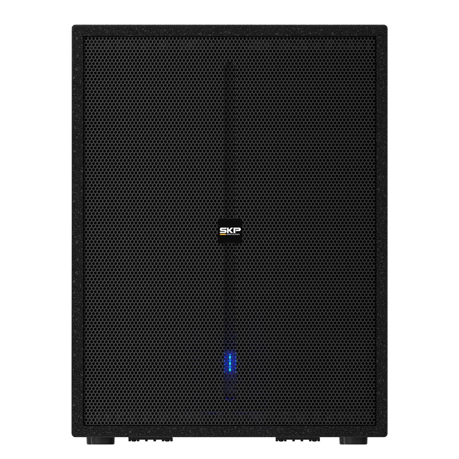SKP QW18S subwoofer profesional de madera - vista frontal