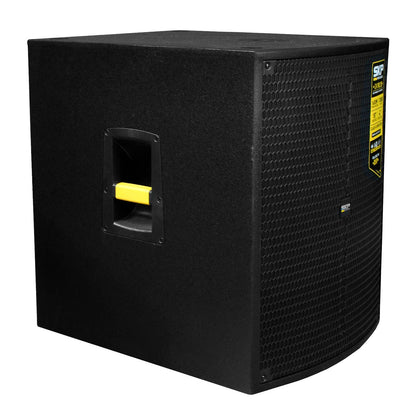 SKP QW18S subwoofer profesional de madera - detalle del cono