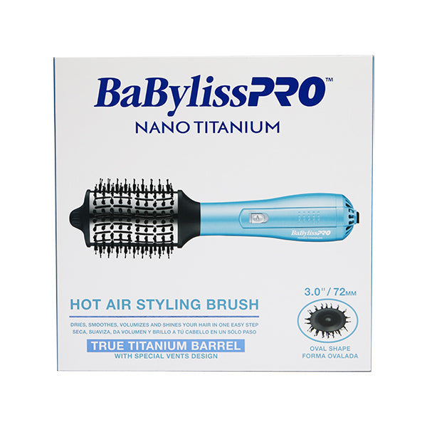 BaBylissPRO Cepillo Hot Air Titanium 3.0 72mm