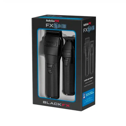 Barberology Pack cortadora y trimmer FXONE BlackFX, FX1CTMBTO