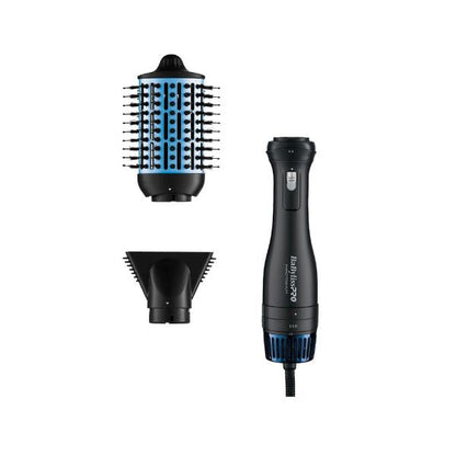 Cepillo Capilar BaBylissPRO Hot Air Brush 2 en 1 Dual Ionic | Para peinar y reducir el frizz con tecnología iónica