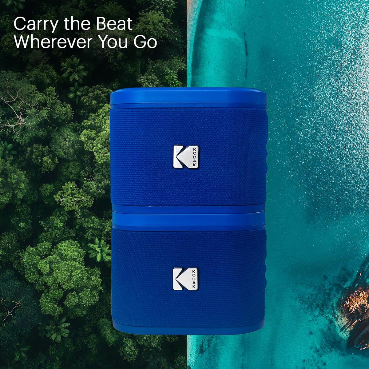 Parlante Kodak Soundbrix Azul, B0DQVDK34Z