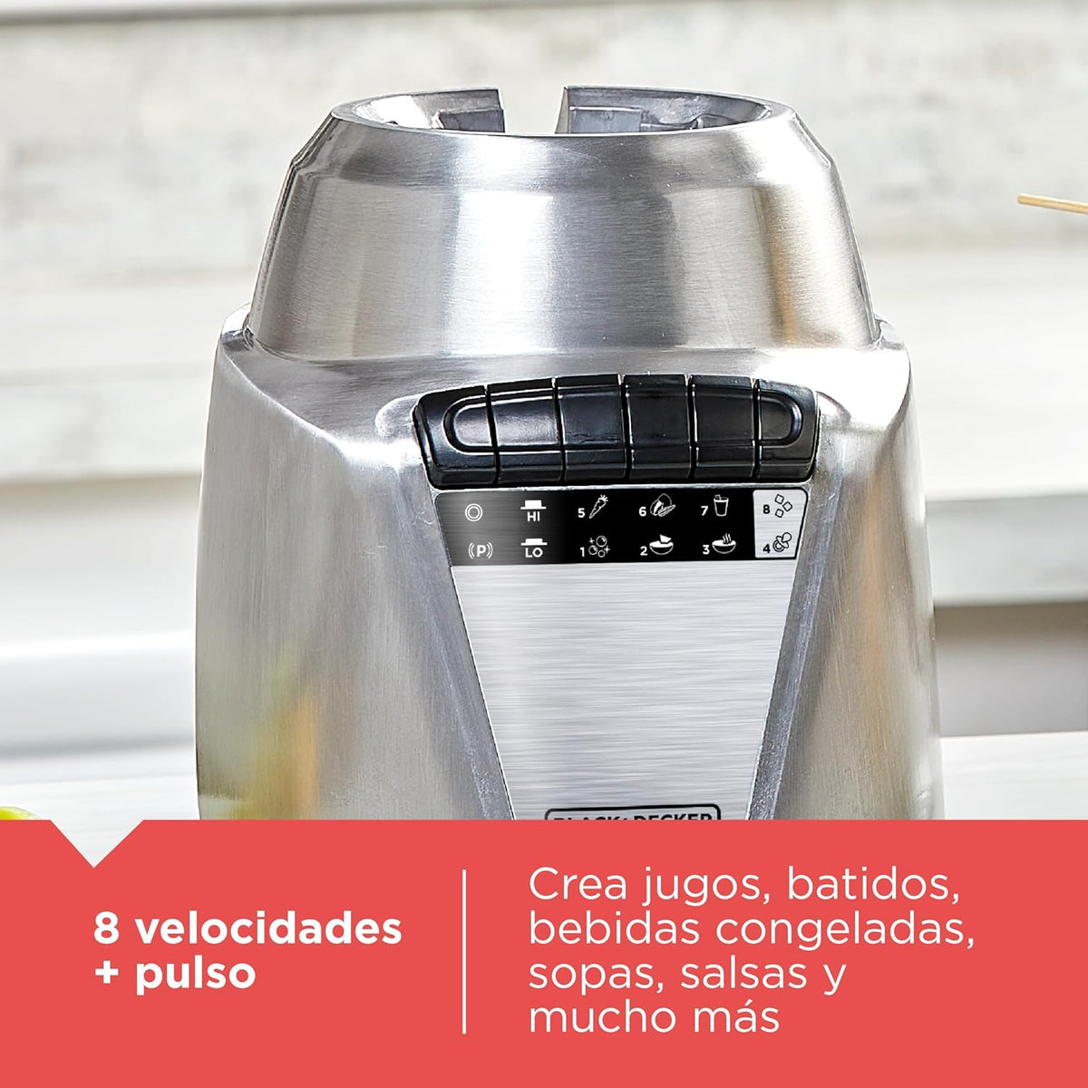 Licuadora Black+Decker Ice Crush, BL0876-2SDLA