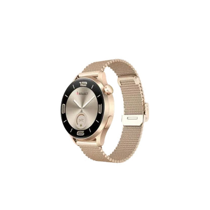Kieslect Smartwatch para Dama 1.32" AMOLED Dorado, Lora Reno 3