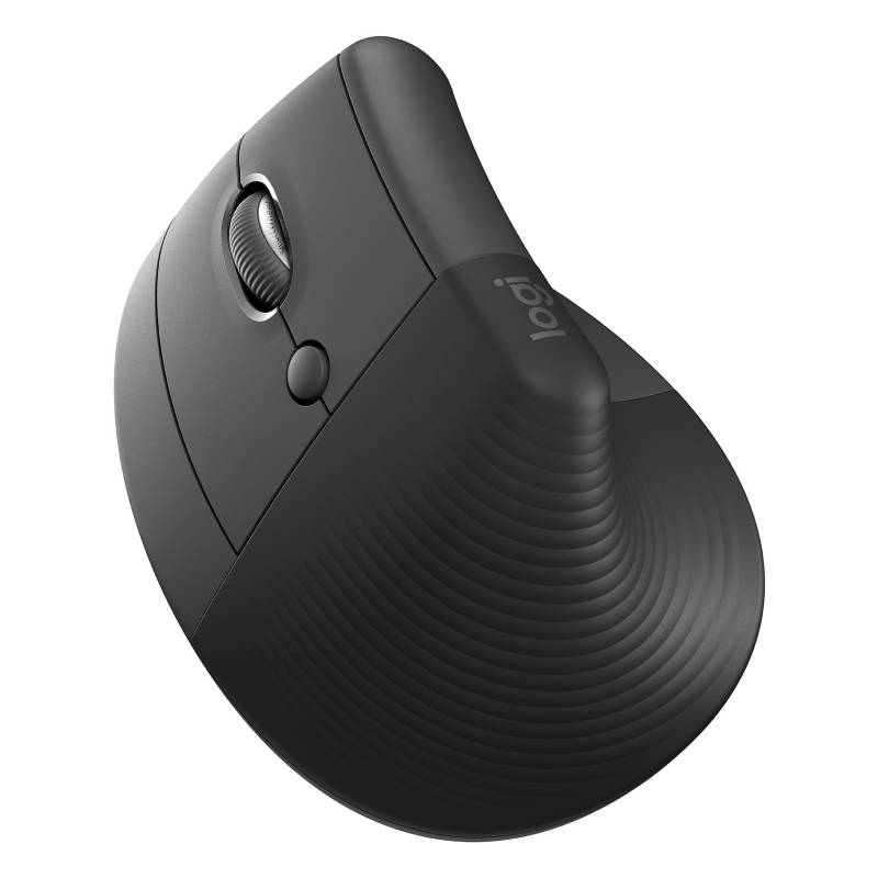 Mouse Logitech Lift Vertical Ergonomic | Inalámbrico | Bluetooth + Receptor | Para Zurdos