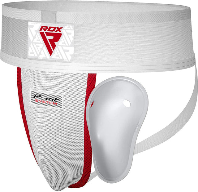 RDX Suspensorio con Copa de Gel Blanco, GGX-H1W