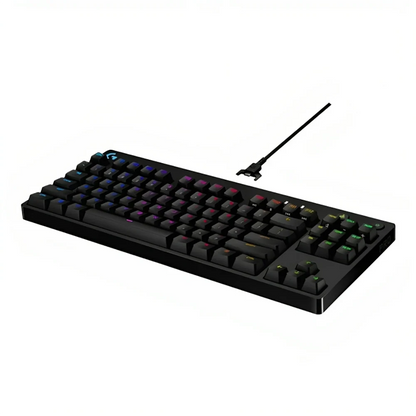Vista superior teclas teclado mecánico Logitech G PRO formato TKL
