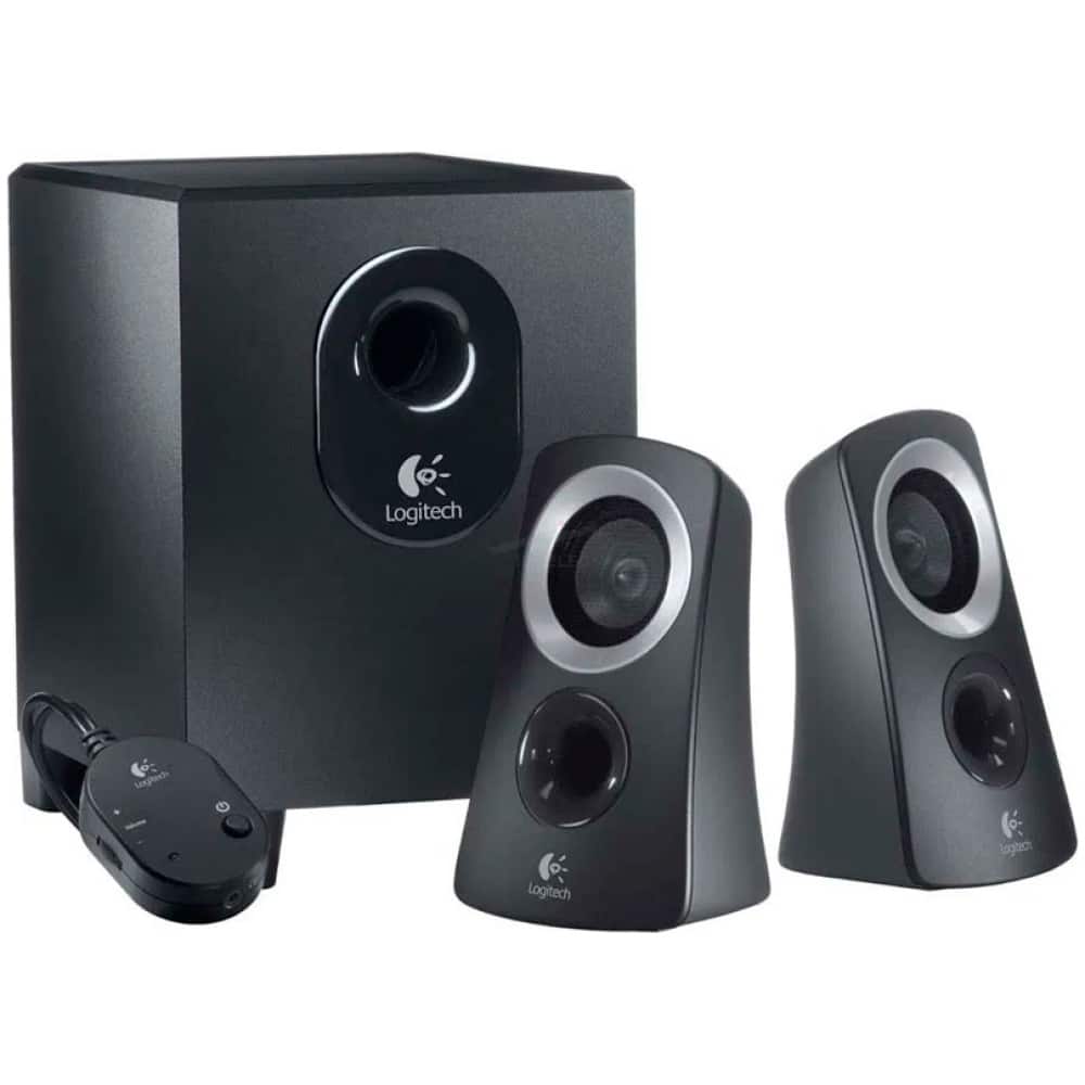 Logitech Parlante 2.1 25W RMS Subwoofer, Z313