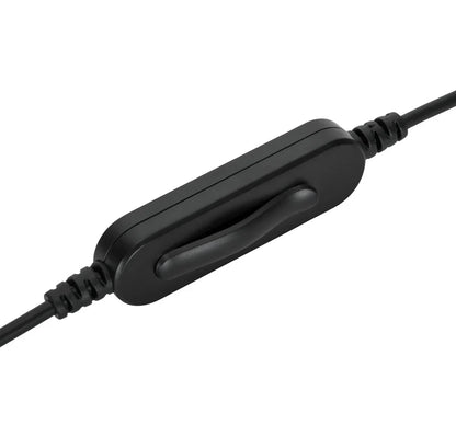Targus Audifonos Estereo AEH102TT - detalle del clip de control de volumen