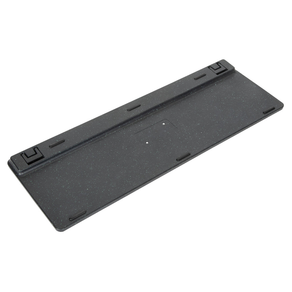 Targus Teclado EcoSmart de Recoleccion de Energia Sostenible AKB868US - vista trasera, celdas solares
