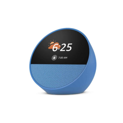 Amazon Echo Spot 2024 | Reloj Inteligente con Alexa | Alarma | Pantalla LED