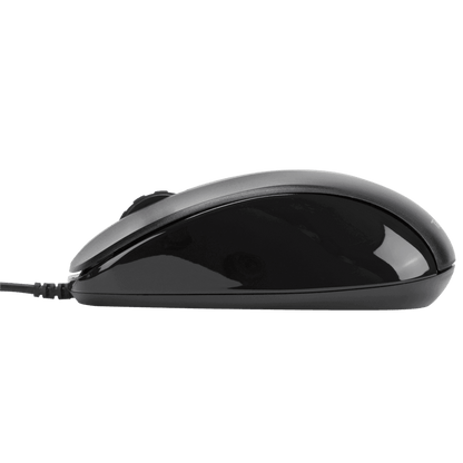 Targus mouse óptico USB AMU80US - vista lateral izquierda