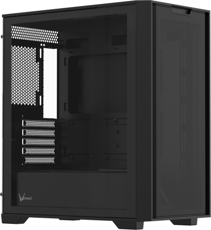 Formula V Line Air Mesh GX600 Plus negro, vista adicional del gabinete