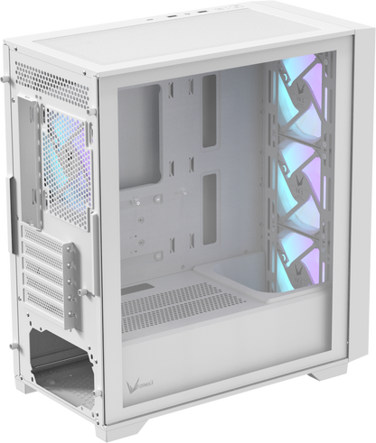 Formula V Line Case Blanco 4 Ventiladores ARGB, GX600 Plus