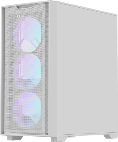 Formula V Line Case Blanco 4 Ventiladores ARGB, GX600 Plus
