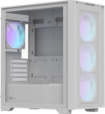 Formula V Line Case Blanco 4 Ventiladores ARGB, GX600 Plus