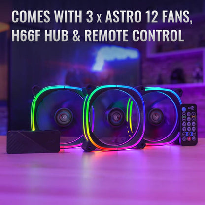 Abanico AeroCool Astro 12 Pro 12cm Hub H66F Control, ACF3-AT10217.02