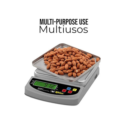 Rhino Báscula Electrónica de Precisión 3 kg 0.2 g, BAPRE-3