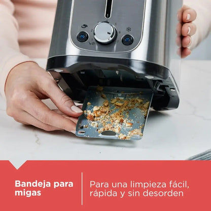 Black+Decker Tostador 2 Rebanadas 750W, TR1227-0SDLA