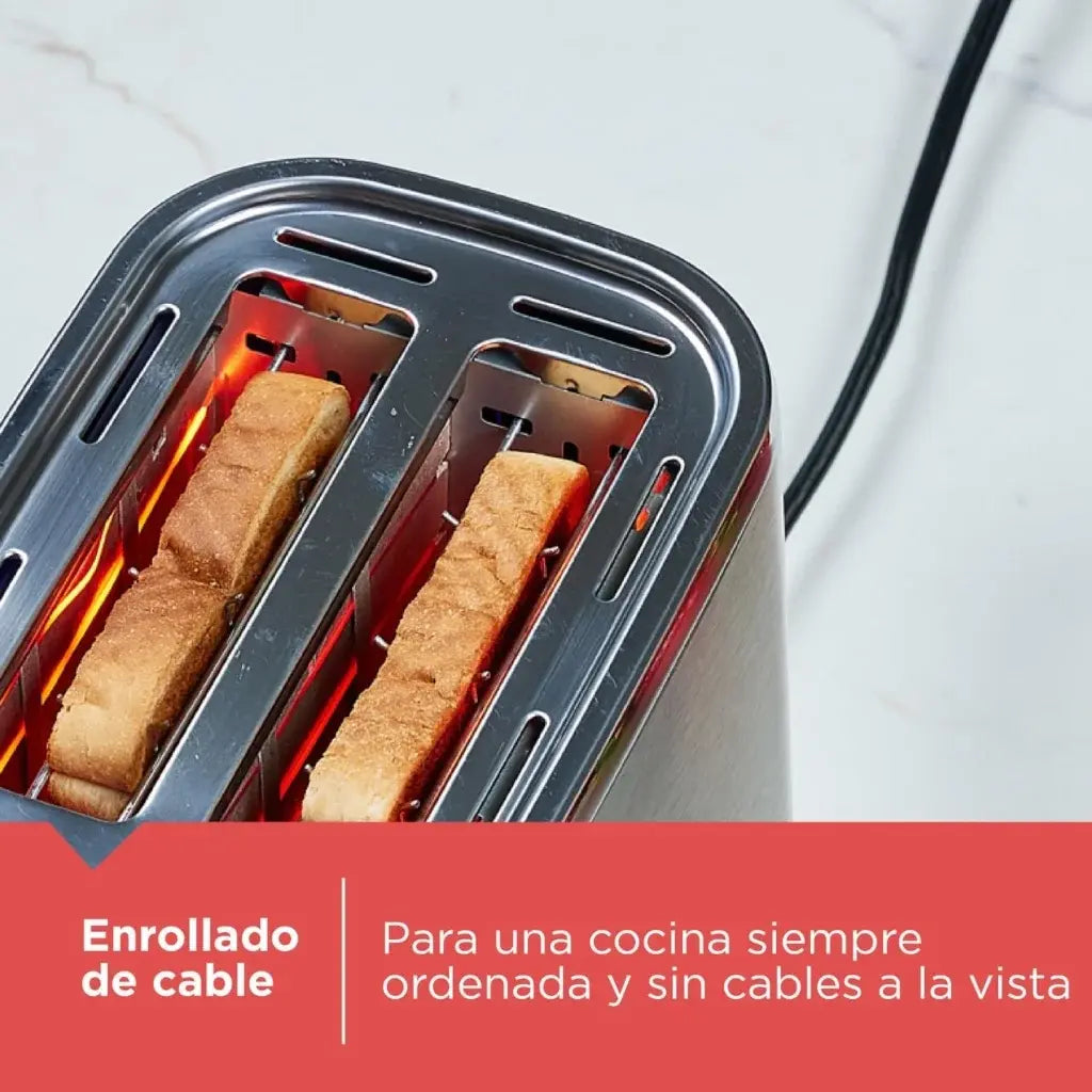 Black+Decker Tostador 2 Rebanadas 750W, TR1227-0SDLA