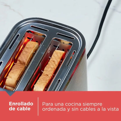 Black+Decker Tostador 2 Rebanadas 750W, TR1227-0SDLA