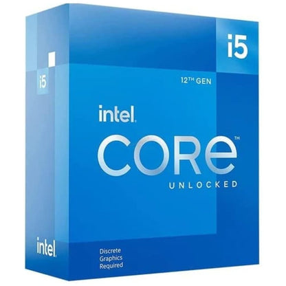 Procesador Intel Core i5-12400F | 12ª Gen | 2.5 GHz | 6 Núcleos | 18MB Caché | LGA 1700
