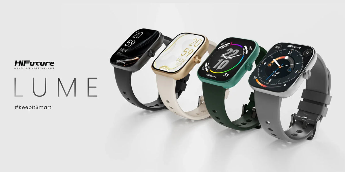Smart Watch HiFuture Lume | Pantalla AMOLED 1.75” | Llamadas Bluetooth | Monitoreo de Salud | Resistencia IP68