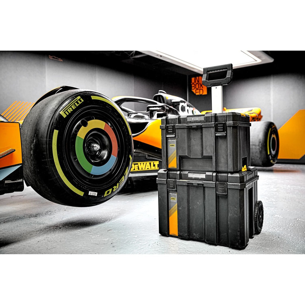 De Walt Torre TSTAK de 3 Módulos con Ruedas Edición McLaren IP54, DWST60452-1