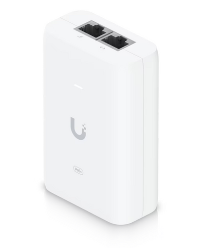 Ubiquiti UniFi U-PoE+ Adaptador PoE+ 30W con Puerto Gigabit LAN