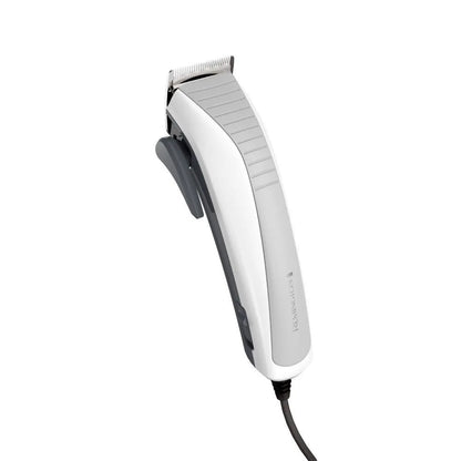 Cortadora de Cabello Remington HC4050 (110) F | 22 Piezas Incluidas | Cuchillas de Acero Inoxidable Autoafilables | Uso con Cable | Kit Familiar Completo