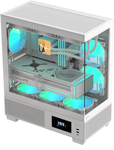 Formula V Line Case Blanco ARGB, Crystal E1 Cosmic