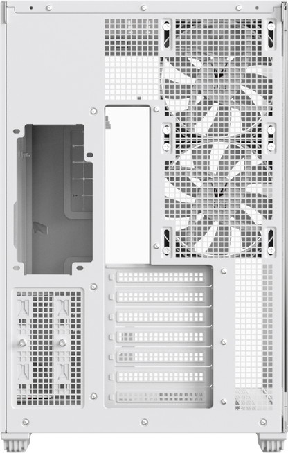 Formula V Line Case Blanco 5 Ventiladores ARGB, Crystal Z7 PA
