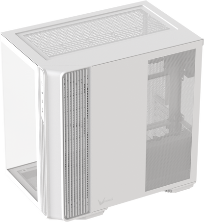 Formula V Line Case Blanco 5 Ventiladores ARGB, Crystal Z7 PA