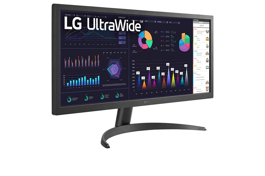 LG Monitor UltraWide 26" WFHD 75 Hz, 26WQ500-B