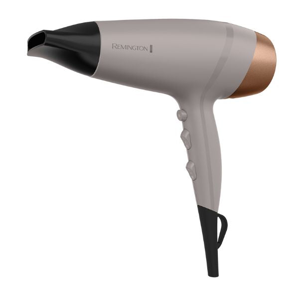 Secadora Remington Collagen and Biotin Therapy D26A-110F | 1900W | Tecnología Iónica con Turmalina | 3 Ajustes de Temperatura | 2 Velocidades | Golpe de Aire Frío