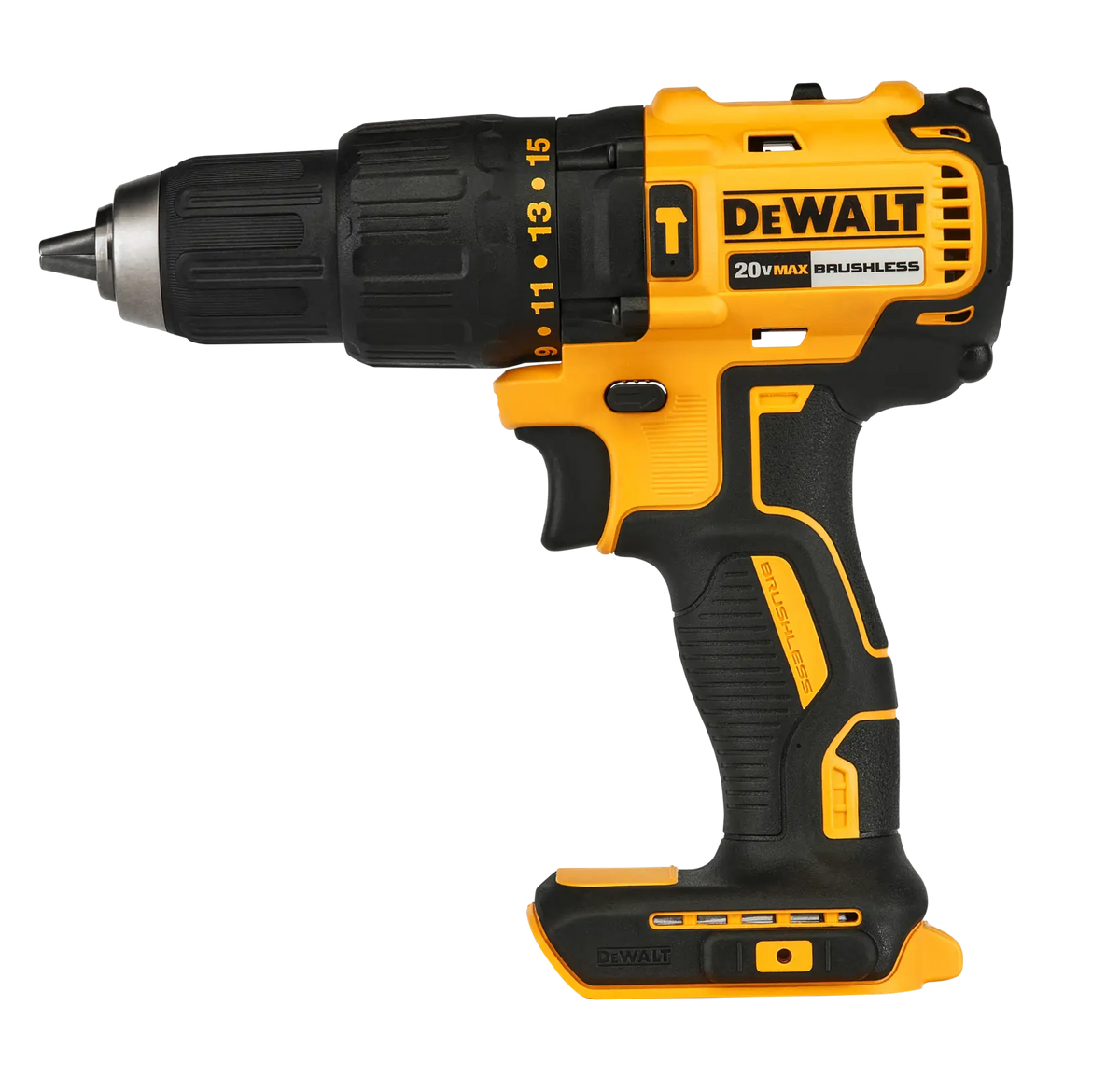 DEWALT taladro percutor DCD7781D1-B3 vista frontal