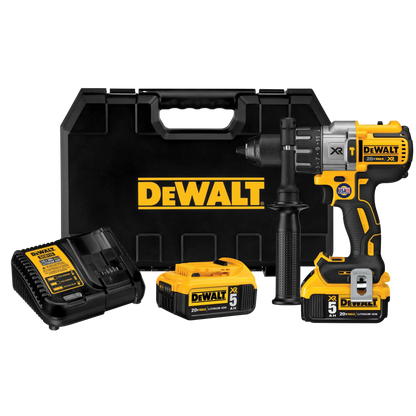 DEWALT DCD996P2T-B3 kit de taladro percutor 20V MAX XR con dos baterías y cargador