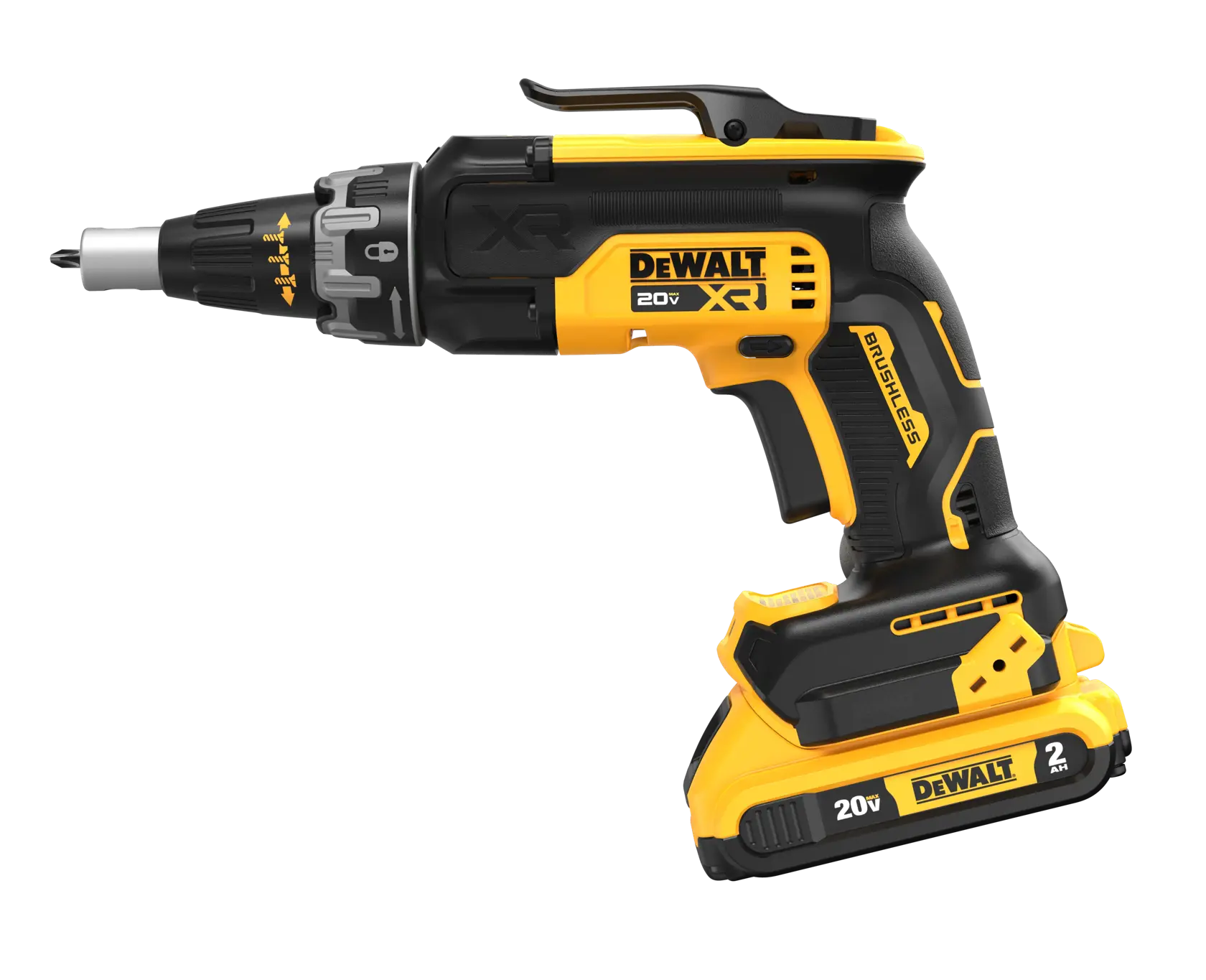 DEWALT DCF630D2 atornillador inalámbrico 20V XR con batería instalada