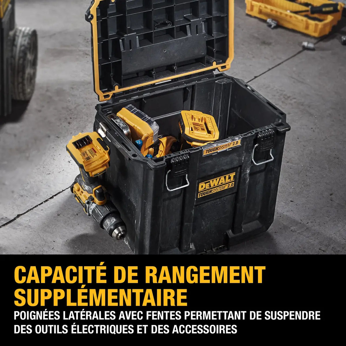 De Walt Caja profunda ToughSystem 2.0 20L, DWST08035