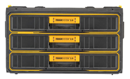 DeWalt cajonera 3 gavetas ToughSystem 2.0 DWST08330 vista frontal