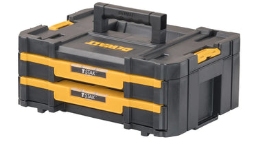DeWalt cajonera 2 gavetas TSTAK IV DWST17804 vista frontal