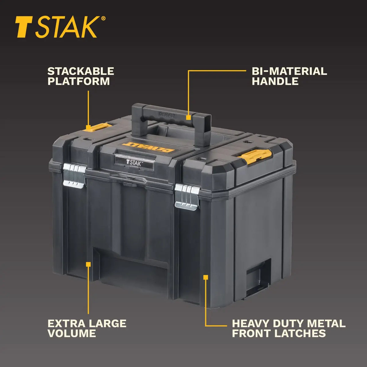 De Walt Caja profunda TSTAK VI 17", DWST17806